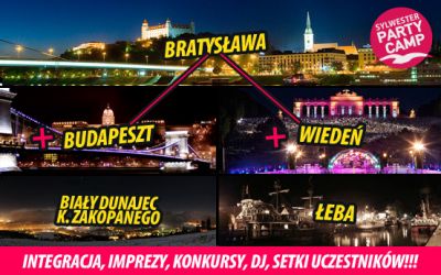 Sylwester Party Camp - Bialy Dunajec, Łeba, Budapeszt, Bratysława, Wiedeń